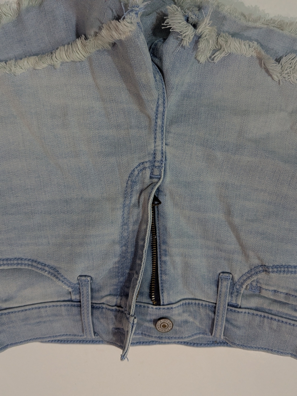 Light Blue Women’s Jean Shorts- Classic Casual Fit